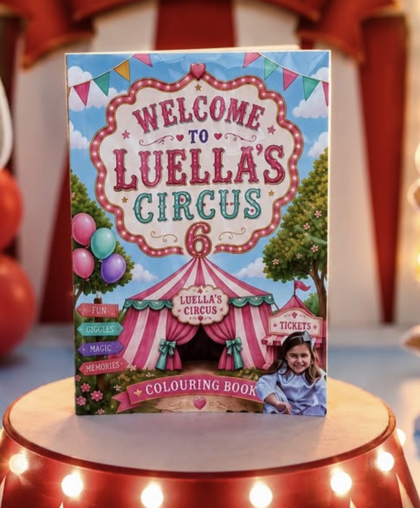 Welcome to Luella's Circus book