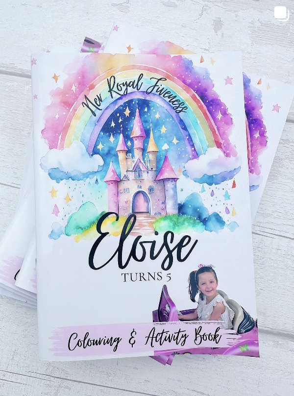 Eloise rainbow castle book